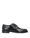 Dsquared2 Derby Shoes In Leather In Black