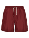 Brunello Cucinelli Swim Shorts In Rojo