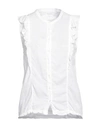 Hartford Woman Shirt White Size 3 Cotton