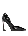 Piferi Pīferi Woman Pumps Black Size 11 Textile Fibers