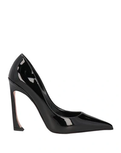 Piferi Pīferi Woman Pumps Black Size 11 Textile Fibers