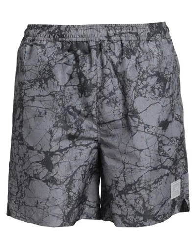 A-cold-wall* Man Swim Trunks Lead Size Xl Polyester In Grey