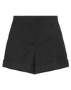 Givenchy Woman Shorts & Bermuda Shorts Black Size 8 Wool In Black