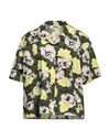 Msgm Cotton Shirt In Green