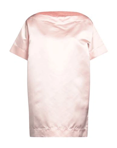 Sa Su Phi Woman Top Light Pink Size 6 Silk