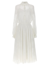 ERMANNO SCERVINO LACE LONG DRESS DRESSES WHITE