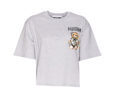 Moschino T-shirts And Polos In Grey