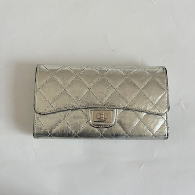 Pre-owned Chanel Reissue Quilted Flap Wallet