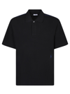 BURBERRY KNIGHT BLACK POLO SHIRT