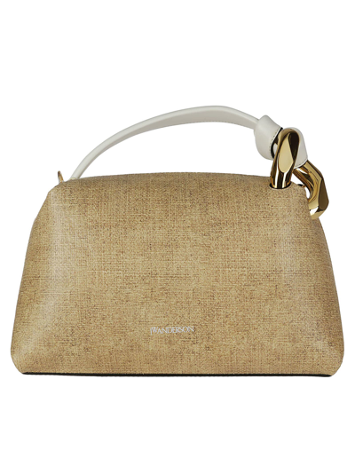 Jw Anderson The Jwa Corner Bag In Sand