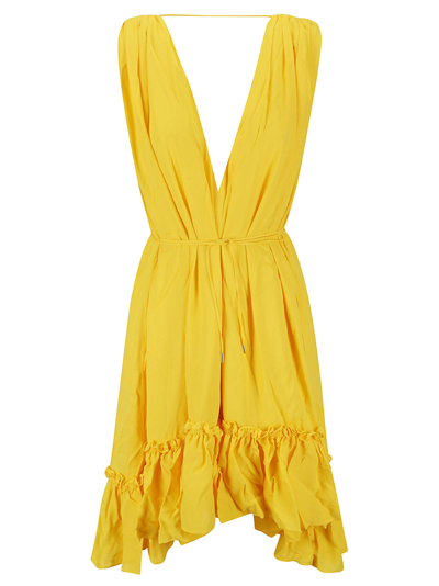 Az Factory Marilyn Dress In Yellow