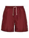 Brunello Cucinelli Swim Shorts In Red
