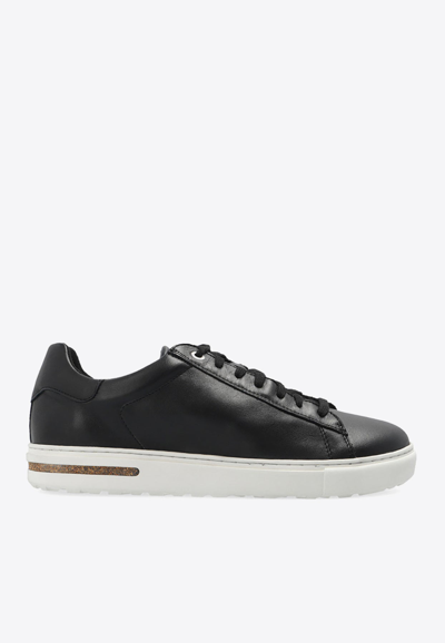 Birkenstock Bend Low Leather Low-top Trainers In Black