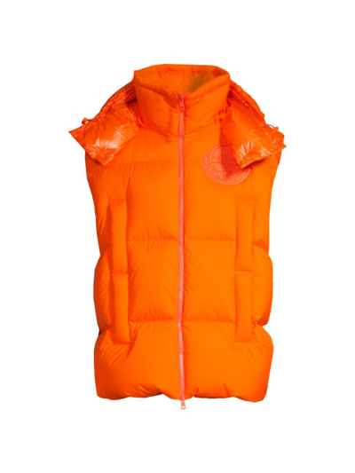 Moncler Apus Down Waistcoat Orange