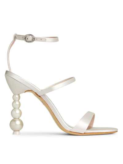 Sophia Webster Women's Sculptural-heel Sandals In White