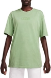 Nike Sportswear Max90 Oversize Stonewashed T-shirt In Green
