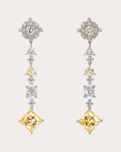 Anabela Chan Women's Canary Diamond Tropical Drop Earrings In Gold