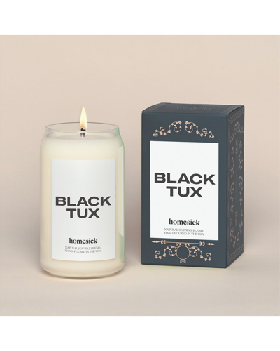 HOMESICK HOMESICK BLACK TUX SCENTED CANDLE