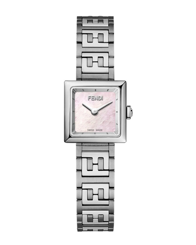 Fendi Women's Forever  Diamond Watch In Metallic