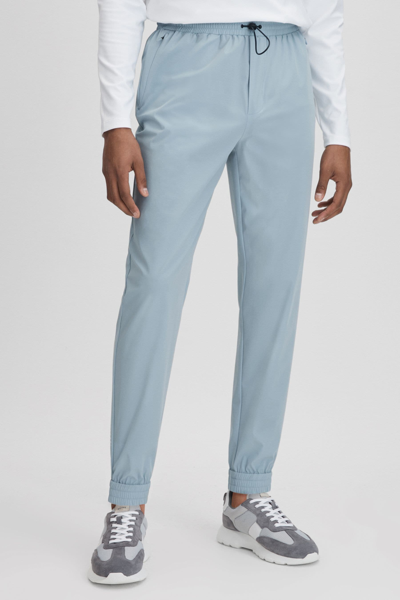 Reiss Dax - Blue Silver Castore Water Repellent Track Pants, M