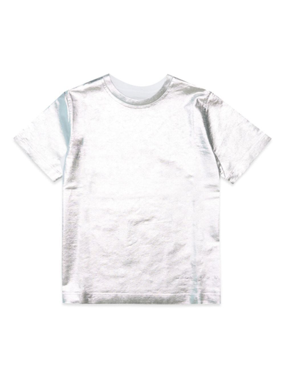 Mm6 Maison Margiela Kids' T-shirt In White