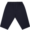 BONPOINT BLUE TROUSERS FOR BABY BOY