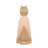 Zimmermann Devi Linen Midi Dress In Beige