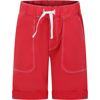 BONPOINT RED SHORTS FOR BOY