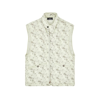 Stone Island Printed Brushed Gilet Men In Green