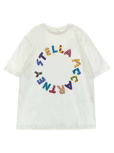 Stella Mccartney Kids' Printed T-shirt In White