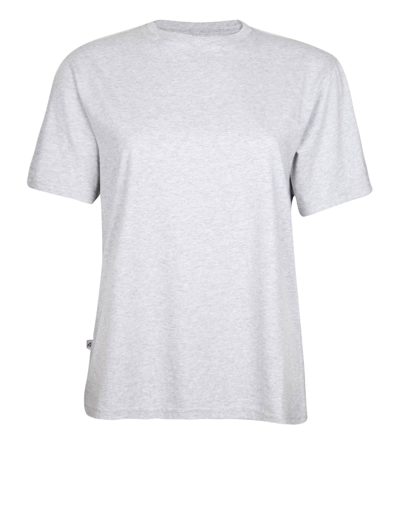 Autry Melange Gray Colroe Cotton T-shirt