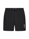 Amiri Ma Core-print Swim Shorts In Black