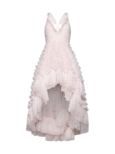 Needle &amp; Thread Dress In Peony Pink