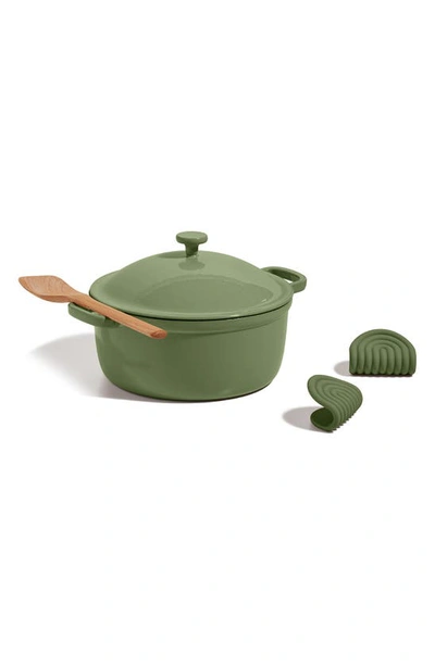 Our Place Cast Iron Perfect Pot In Sage