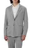 Bugatchi Knit Blazer In Zinc