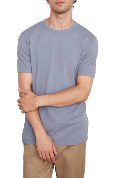 Vince Solid T-shirt In Pebble Blue