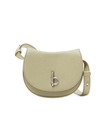 Burberry Women's Mini Rocking Horse Leather Bag In Hunter