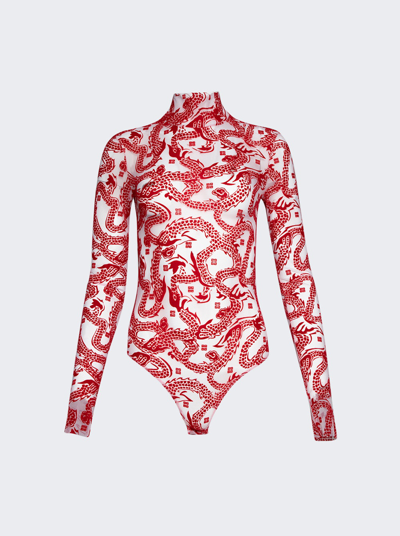 GIVENCHY JACQUARD BODYSUIT