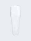 Alexander Wang T White Cutout Maxi Skirt In White