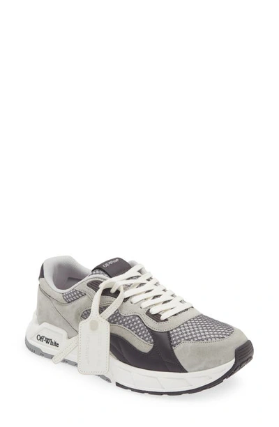 Off-white Kick Off Panelled Sneakers In Grey