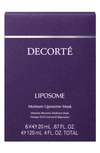 DECORTÉ MOISTURE LIPOSOME MASK