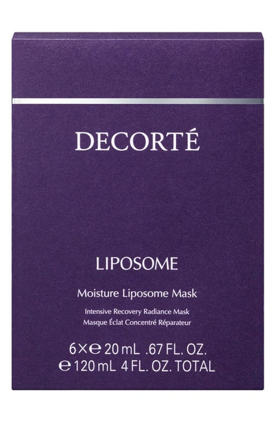 DECORTÉ DECORTÉ MOISTURE LIPOSOME MASK