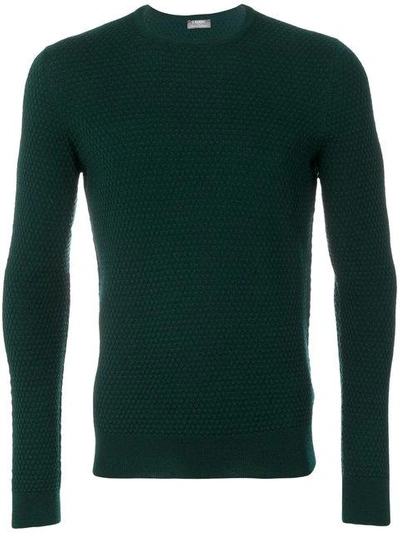 Barba Classic Knitted Jumper - Green