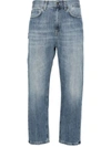 DONDUP DONDUP MID-RISE JEANS