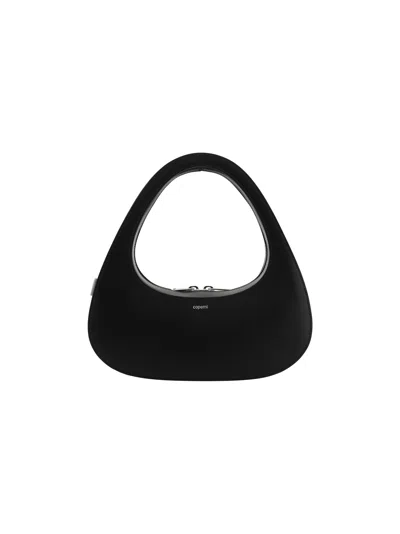 Coperni Baguette Swipe Shoulder Bag In Black
