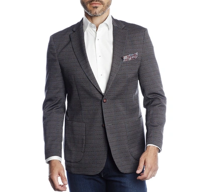 LUCHIANO VISCONTI GREY TEXTURED SPORT COAT