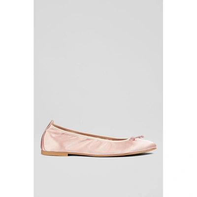 L.k.bennett Trilly Flats In Pink