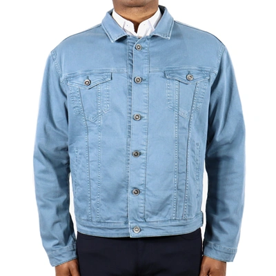 LUCHIANO VISCONTI SKY BLUE JEAN JACKET