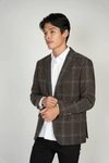 LUCHIANO VISCONTI PLAID WOOL SPORTCOAT