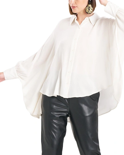 Natori Batwing Shirt In White